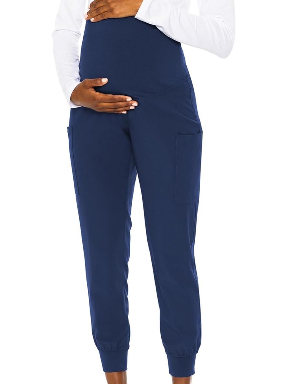 Maternity Jogger Scrub Pants - Navy